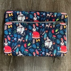 Tomtoc 17inch laptop sleeve frida kahlo